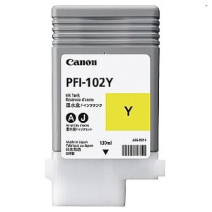 Tusz Canon Zamiennik PFI-102Y (ZPFI-102Y) Yellow