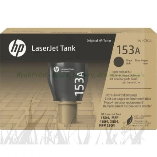 Toner HP Nr.153A do LASERJET TANK 1504W | 2,5tys. (W1530A) Black