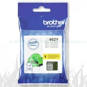Tusz Brother do MFC-J3940DW | 550str. (LC-462Y) Yellow