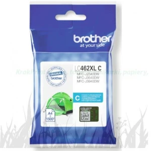 Tusz Brother do MFC-J3940DW | 1,5tys. (LC-462XLC) Cyan