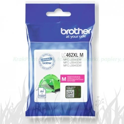 Tusz Brother do MFC-J3940DW | 1,5tys. (LC-462XLM) Magenta