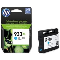 Tusz Hewlett-Packard Oryginał 933XL Officejet Ink Cartridge (CN054AE) Cyan