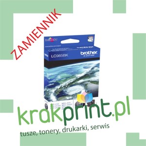 Tusz Zamiennik do Brother DCP-J125/J315W/515W | 300str. | LC-980Bk / LC-985Bk / LC-1100Bk Black