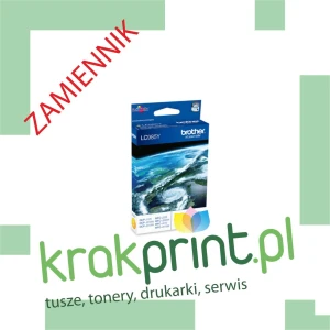 Tusz Zamiennik Brother LC-980Y / LC-985Y / LC-1100Y OLD Yellow