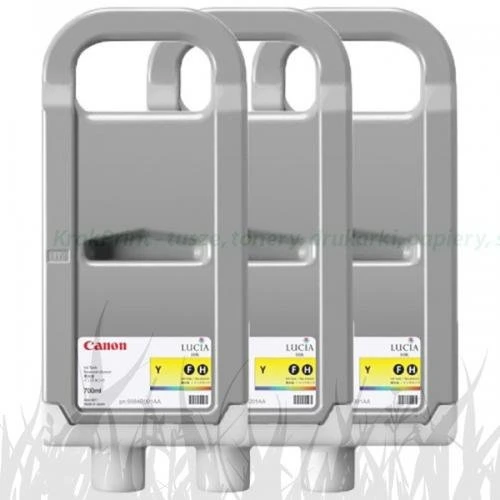 Tusz Canon do IPF 830/840 | 3x700ml (9824B003AA) Yellow