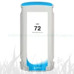 Tusz Zamiennik HP Nr.72 do Designjet T610/1100/1200/1300 | 130ml (C9371A) Cyan