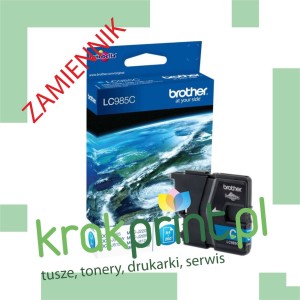Tusz Zamiennik LC-980 / LC-985C / LC-1100 Cyan