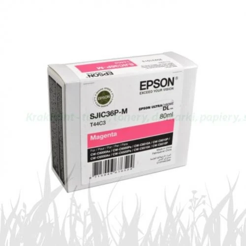 Tusz Epson do ColorWorks CW-C6000Ae | 80ml (C13T44C340) Magenta