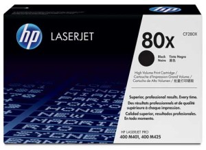 Toner HP 80X do LaserJet Pro 400 M401/425 (CF280X) | 6 900 str. | Black