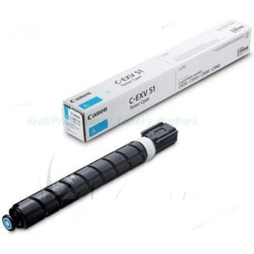 Toner Canon C-EXV51C do do iR-ADV C5560i.. | 26tys. (0485C002AA) Cyan