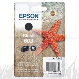 Tusz Epson Nr.603 do XP-2100, 2105, 3100 | 150str. (C13T03U14010) Black