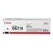 Toner Canon CRG-067HM do i-SENSYS MF651C | 2350str. (5104C002AA) Magenta