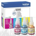 Zestaw tuszów Brother do DCP-T300/T500W/T700W, MFC-T800W | 3x5k BT5000CLVAL (cyan, magenta, yellow)