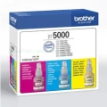 Zestaw tuszów Brother do DCP-T300/T500W/T700W, MFC-T800W | 3x5k BT5000CLVAL (cyan, magenta, yellow)