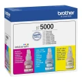 Zestaw tuszów Brother do DCP-T300/T500W/T700W, MFC-T800W | 3x5k BT5000CLVAL (cyan, magenta, yellow)