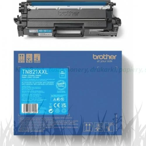 Toner Brother HL-L9430CDN | 12tys. (TN-821XXLC) Cyan