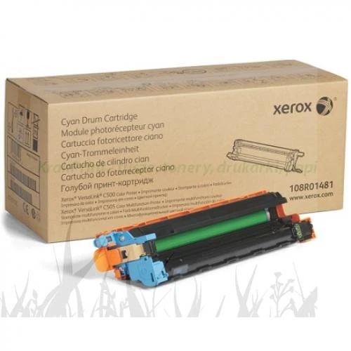 Bęben Xerox VersaLink C500/C505 | 40tys. (108R01481) Cyan