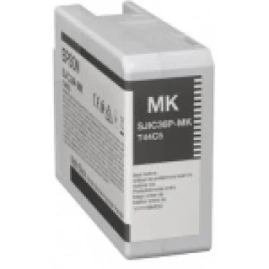 Tusz Epson do ColorWorks C6500 | 80ml (C13T44C540) MatteBlack