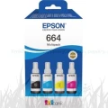 Tusze Epson Multipack T664 do EcoTank ET-2650 L1455 L3050 L3060 L3070 (C13T66464A)