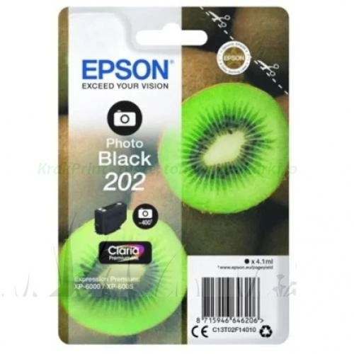 Tusz Epson Nr.202 do Expression Premium XP-6000 | 250str. (C13T02E14010) Black