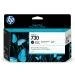 Tusz HP Nr.730 DesignJet T1600, T1700 | 130ml (P2V67A) PhotoBlack