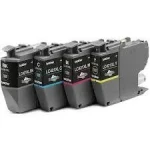 Zestaw tuszy CMY do Brother DCP-J1050DW / DCP-J1140DW | 500str. (LC-421XLVAL) Color(CMY)