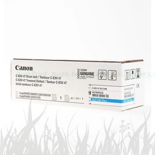 Bęben Canon C-EXV47C do Canon IRA C250,255... | 33tys. (8521B002) Cyan