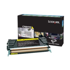 Toner Lexmark Oryginał C748H3YG Yellow