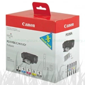 Canon oryginalny ink / tusz PGI9, PBK/C/M/Y/GY Pro9500 (1034B013 / 1034B011)
