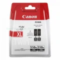 Dwupak Tusz Canon Oryginał PGI-550PGBK XL (6431B005) Black
