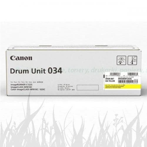 Bęben Canon Nr.034 do iR-C1225/C1225iF | 34tys. (9455B001) Yellow