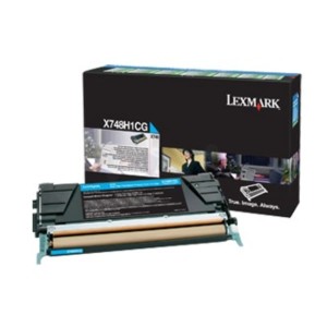 Toner Lexmark Oryginał X748H3CG Cyan