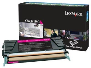 Toner Lexmark Oryginał X748H1MG Magenta