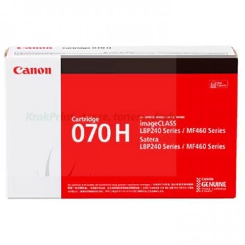 Toner Canon CRG-070H do MF461dw, MF463dw... | 10,2tys. (5640C002) Black
