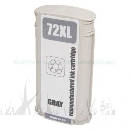 Tusz Zamiennik do HP Nr.72 do Designjet T610/1100/1200/1300 | 130ml (C9374A) Grey