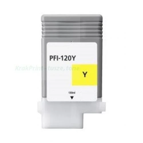 Tusz Zamiennik do Canon PFI-120Y do TM-200/TM205 | 130ml (CF2888C001AA) Yellow