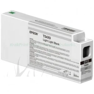 Tusz Epson do SureColor SC-P7000, 9000 | 350ml (C13T54X900) LightLightBlack