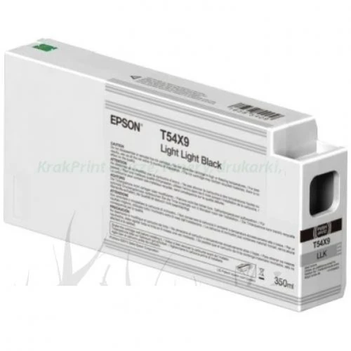 Tusz Epson do SureColor SC-P7000, 9000 | 350ml (C13T54X900) LightLightBlack