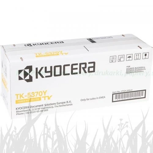 Toner TK-5370Y do Kyocera ECOSYS MA3500... | 5tys. (1T02YJANL0) Yellow