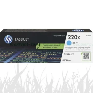 Toner Nr.220X do Color LaserJet Pro MFP 4302DW, 4302FDN... | 5,5tys. (W2201X) Cyan