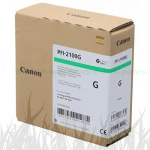 Tusz Canon PFI-2100G do imagePROGRAF GP-2000, GP-4000 | 160ml (CF5273C001AA) Green (Zielony)