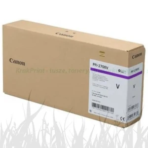 Tusz Canon PFI-2700V do imagePROGRAF GP-2000, GP-4000 | 700ml (5296C001AA) Violet