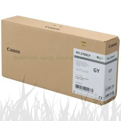 Tusz Canon PFI-2700GY do imagePROGRAF GP-2000, GP-4000 | 700ml (5292C001AA) Grey