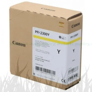 Tusz Canon PFI-2300Y do imagePROGRAF GP-2000, GP-4000 | 330ml (5280C001AA) Yellow