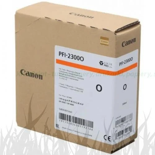 Tusz Canon PFI-2300O do imagePROGRAF GP-2000, GP-4000 | 330ml (5283C001AA) Orange