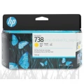 Tusz HP Nr.738 do DesignJet T850 | 130ml (498N7A) Yellow