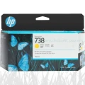 Tusz HP Nr.738 do DesignJet T850 | 130ml (498N7A) Yellow