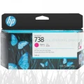 Tusz HP Nr.738 do DesignJet T850 | 130ml (498N6A) Magenta