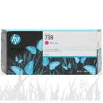 Tusz HP Nr.738 do DesignJet T850 | 300ml (676M7A) Magenta