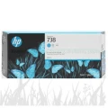 Tusz HP Nr.738 do DesignJet T850 | 300ml (676M6A) Cyan